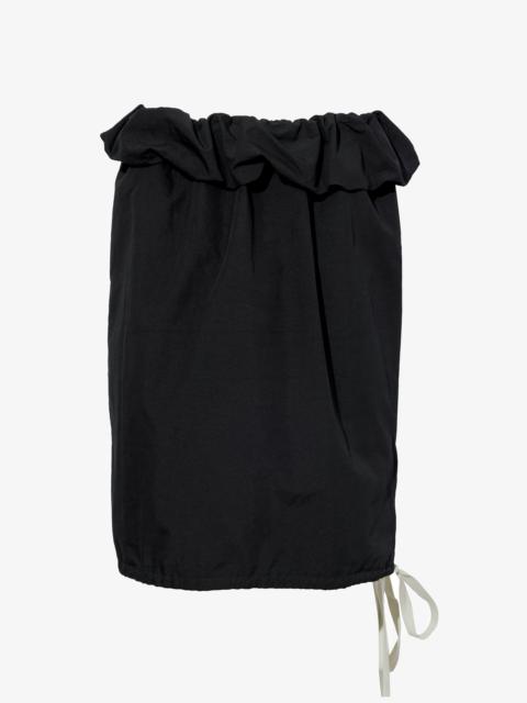 Hayley Skirt in Lightweight Crinkle Poplin