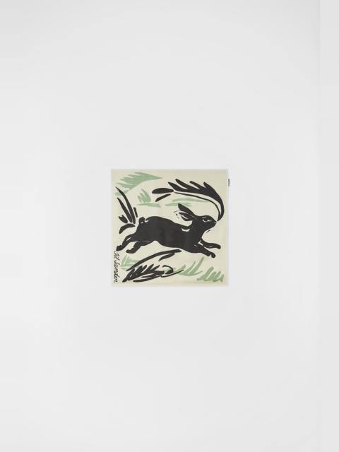 Jil Sander Rabbit Foulard