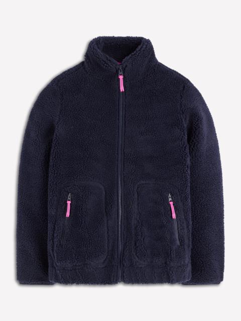 BODEN Westminster Borg Jacket-Navy