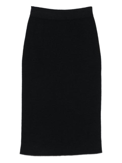 soeur wool pencil skirt