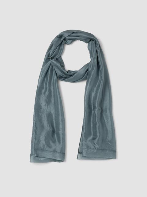 EILEEN FISHER Washed Organic Silk Scarf