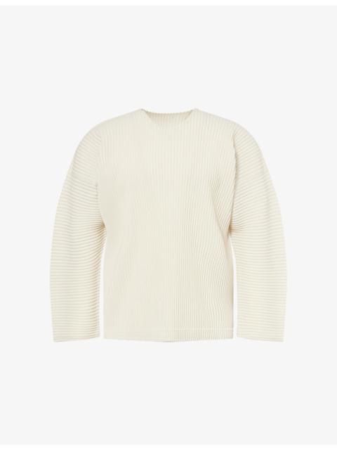ISSEY MIYAKE Monthly Colors : September Long-Sleeves Knitted Top