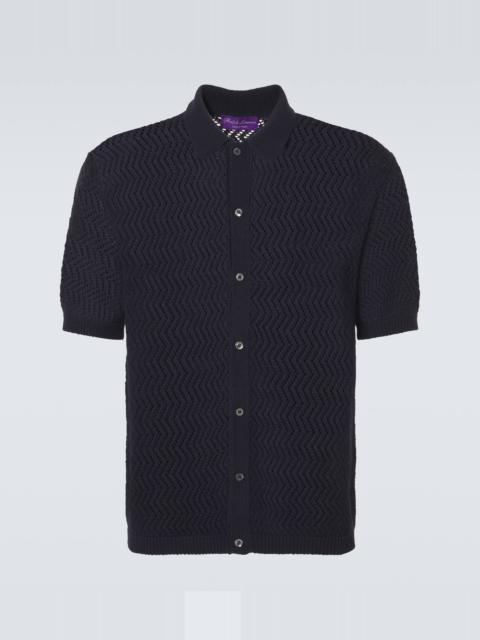 Ralph Lauren Chevron cotton polo shirt