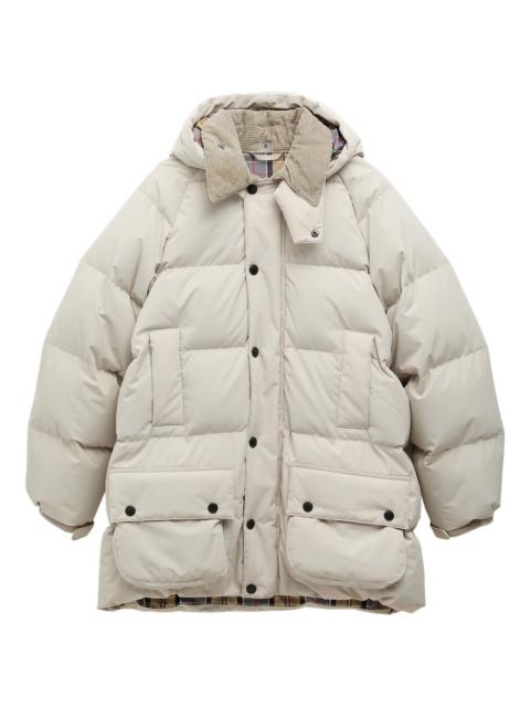 Barbour Beaufort quilted corduroy-collar jacket