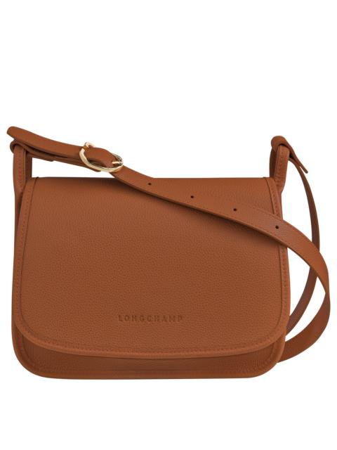Le Foulonné S Crossbody bag Caramel - Leather