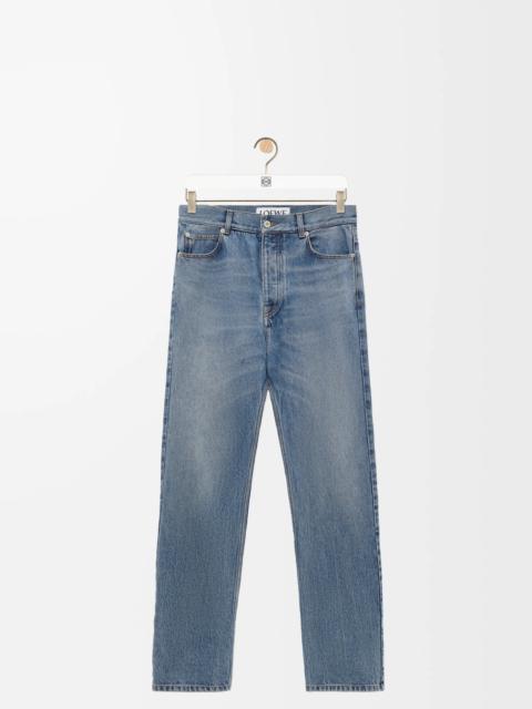 Loewe Straight leg jeans in denim