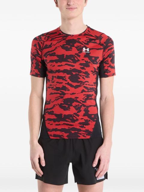 Under Armour HeatGear printed short-sleeve T-shirt