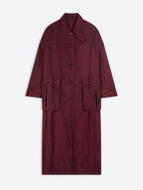 Dries Van Noten LOOSE OVERDYED COAT