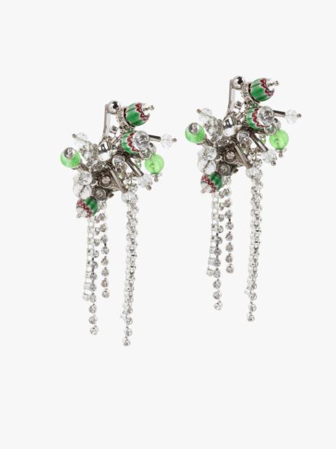 Dries Van Noten EMBELLISHED PIN EARRINGS