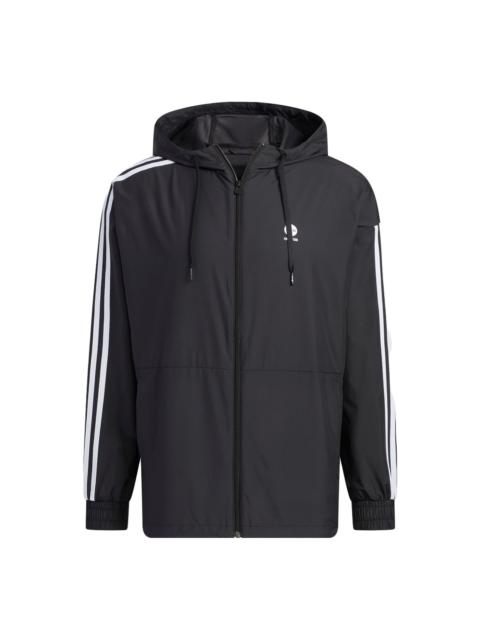 adidas neo Essentials Windbreaker Jacket 'Black' IA4962