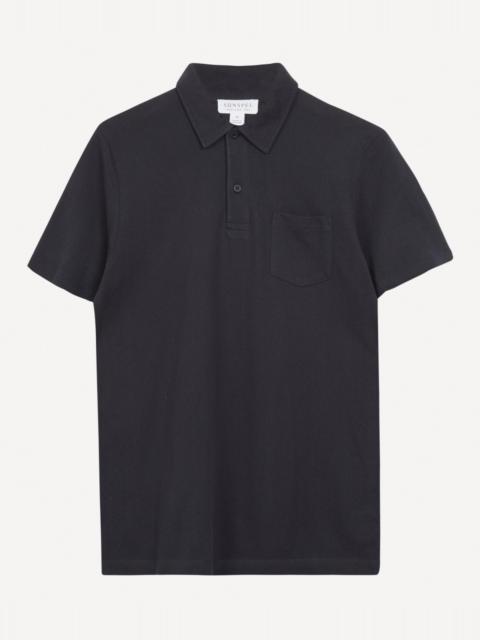 Sunspel Rivieria Mesh Polo Shirt