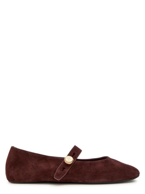 TORY BURCH Tory Burch Romy Suede Mary Jane Flats