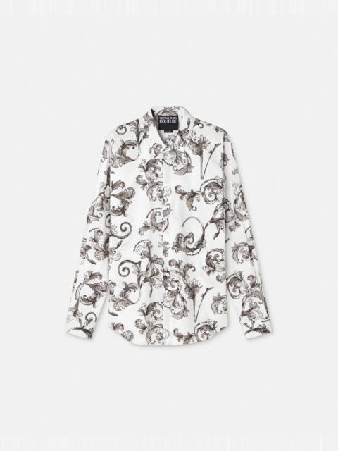 VERSACE JEANS COUTURE Outline Barocco Slim-Fit Shirt