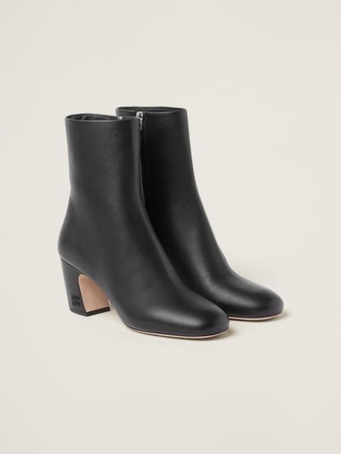 Miu Miu Leather booties