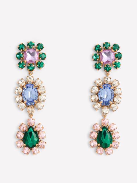 BODEN Jewel Drop Earrings-Multi Jewel