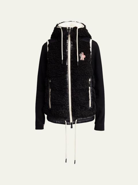 Moncler Grenoble Teddy Padded Vest