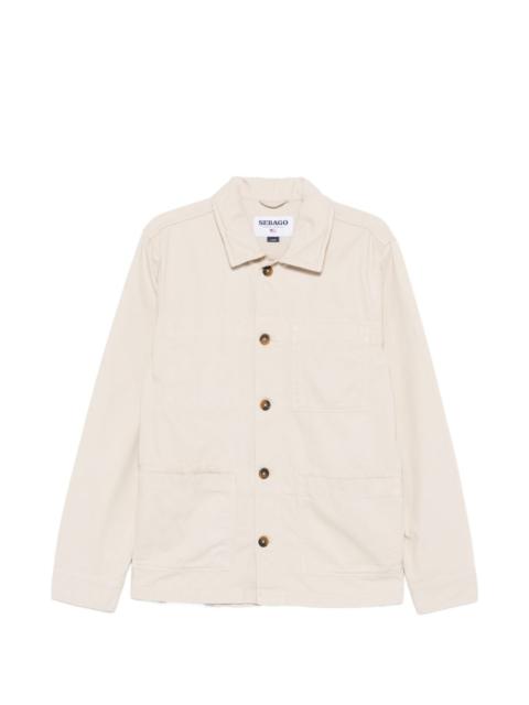SEBAGO button beige shirt
