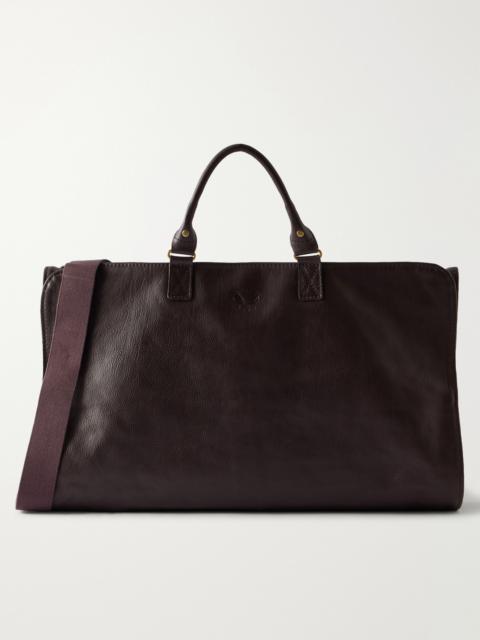 BENNETT WINCH Trifold Leather Suit Carrier