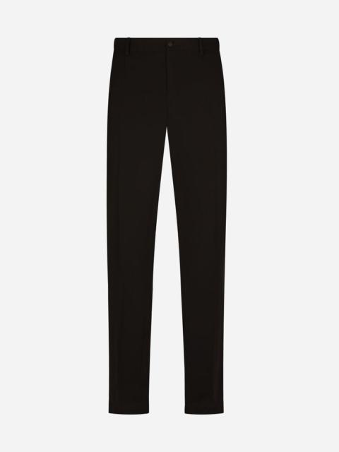 Stretch technical fabric pants