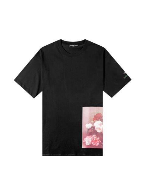 Raf Simons Redux Large Short-Sleeve T-Shirt With Flower Print 'Black'