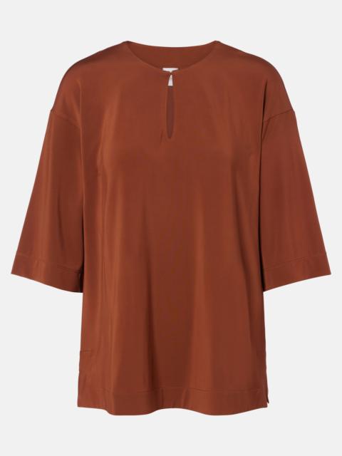 Max Mara Giglio keyhole oversized top