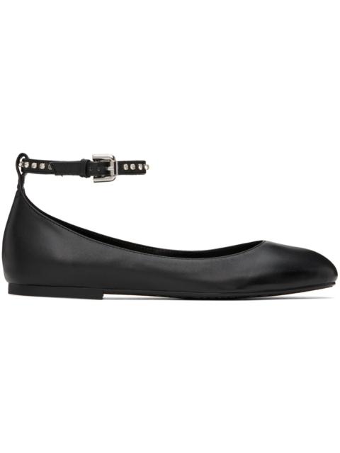 See by Chloé Black Lynette Ballerina Flats