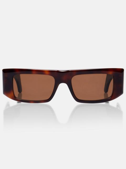Valentino VLogo flat-top sunglasses