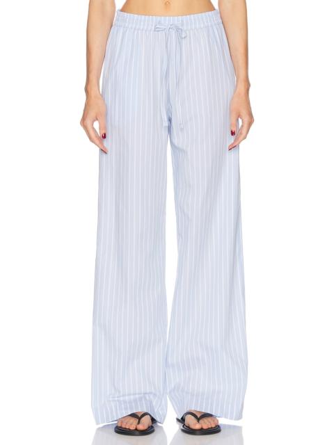 Enza Costa Poplin Resort Pant