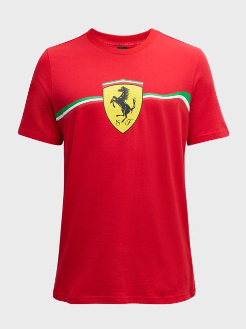 x Ferrari Men's Race Shield Heritage T-Shirt