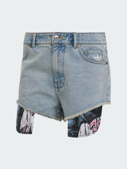 adidas adidas X Jeremy Scott Denim Shorts