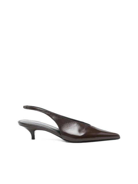 Proenza Schouler 40mm pointed slingback pumps