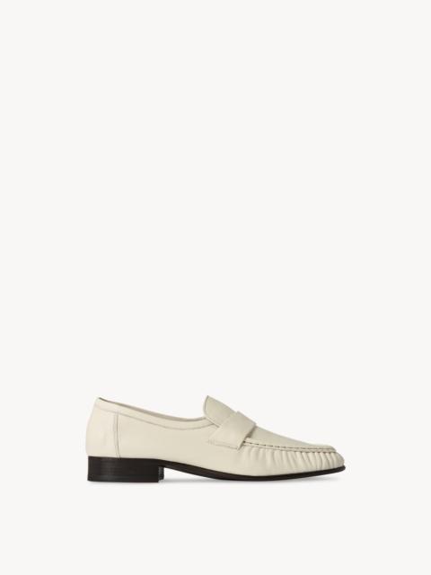 The Row Soft Loafer in Leather