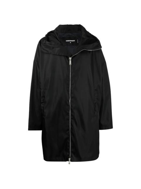 x Ibrahimović logo-print hooded coat