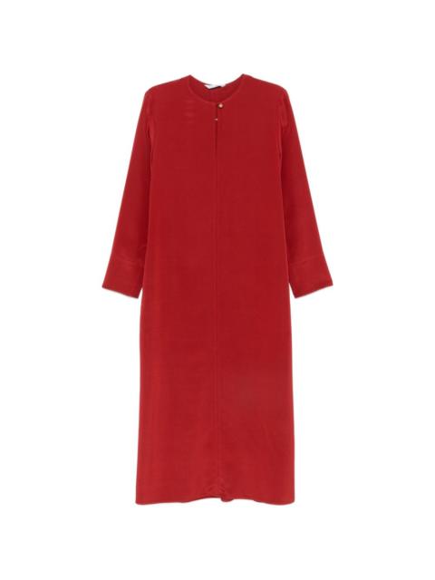 Max Mara Punghia keyhole-detail long-sleeve maxi dress