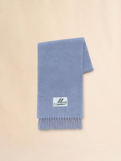 Marni INDIGO ALPACA SCARF