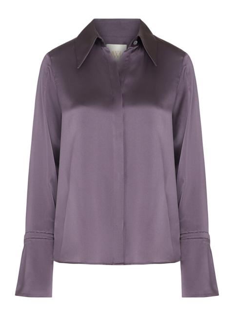 TWP Object Of Affection Blouse - Plum