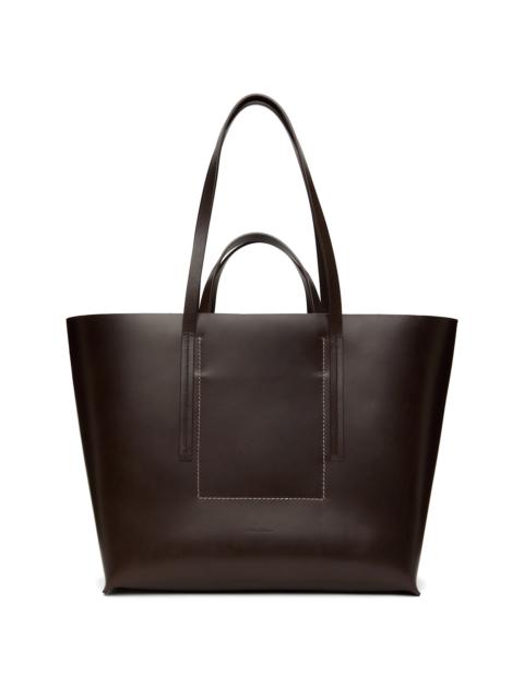 Rick Owens Brown Hollywood Shopper Tote