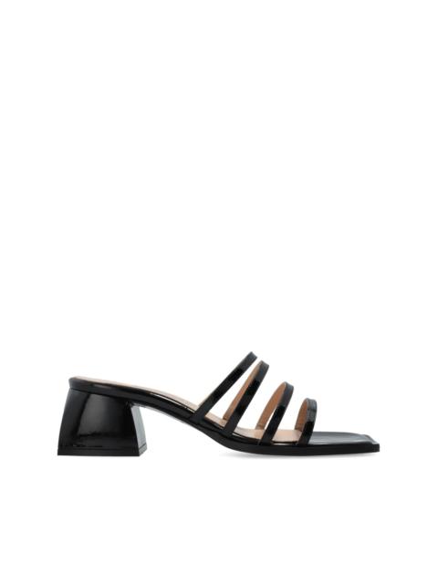 NODALETO 60mm leather mules
