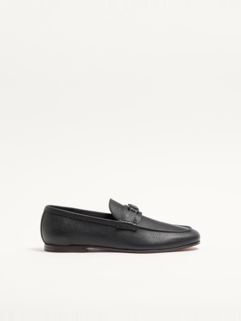 Valentino VLOGO SIGNATURE DEER LEATHER LOAFER