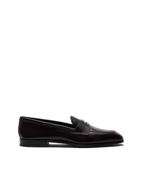 Church's polished-finish leather loafers