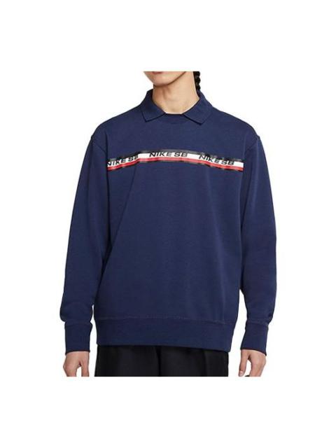 Nike Nike Casual Cozy Round Neck Navy Blue Dark blue CI7103-410