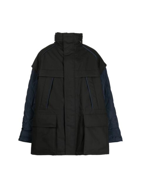 JUUN.J zip-up padded jacket