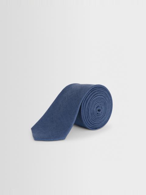 Wax London Pavillion - Mid Blue Linen Tie