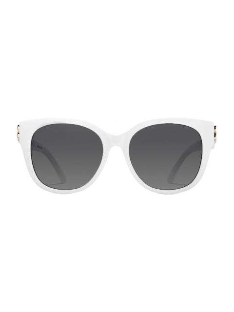 BALENCIAGA Logo Sunglasses - White