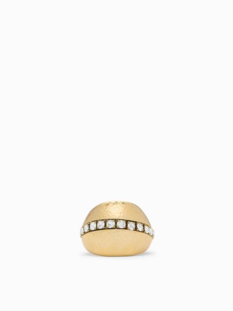 ULLA JOHNSON Pointed Ring w/ Pave