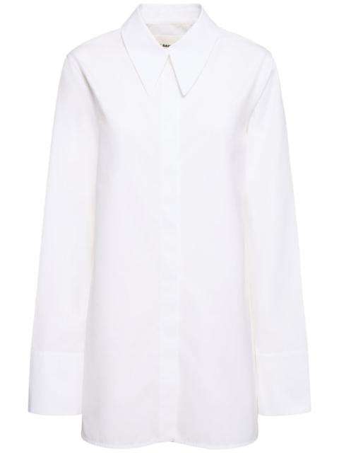 Cotton poplin shirt