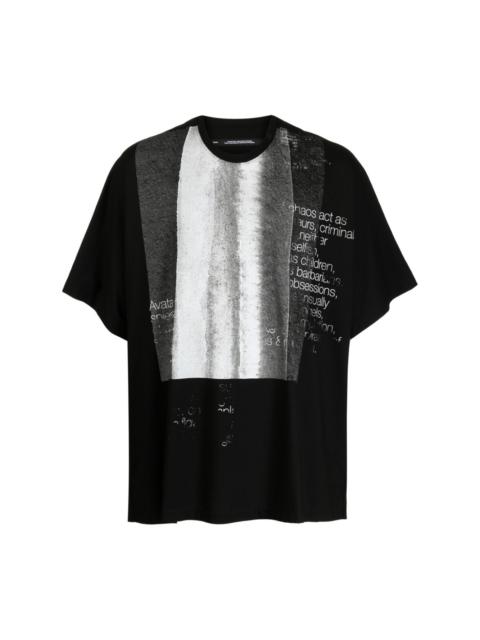 Julius graphic-print cotton T-shirt
