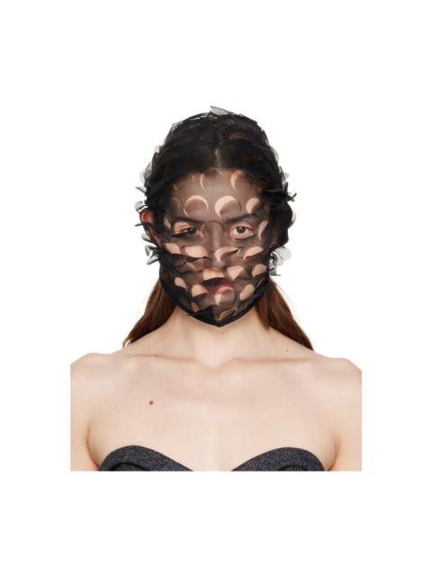 Maison Margiela Black Cutout Face Mask