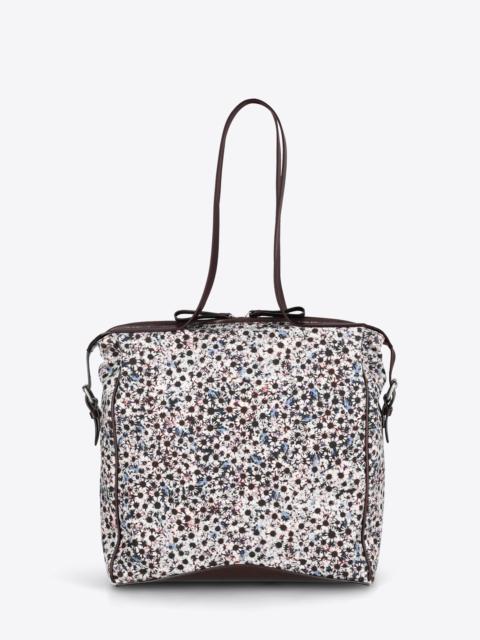 Dries Van Noten PRINTED CANVAS TOTE BAG