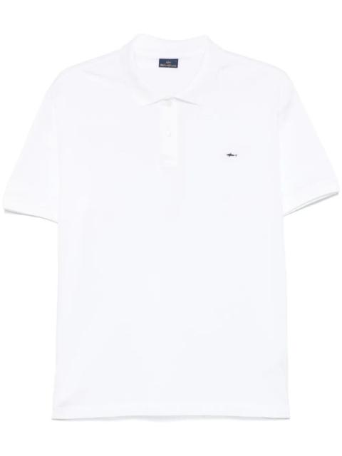 Paul & Shark LOGO-EMBROIDERED POLO SHIRT